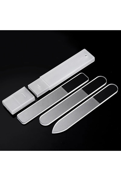 Choice1 04 ملف أظافر فني تلميع شفاف صنفرة تلميع متين ملف زجاجي نانوي مانيكير ...