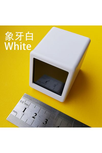 Choice WHITE GeekMagic Ultra Portable Smart Wifi Weather Station Display Weather Temperature Humidity Time