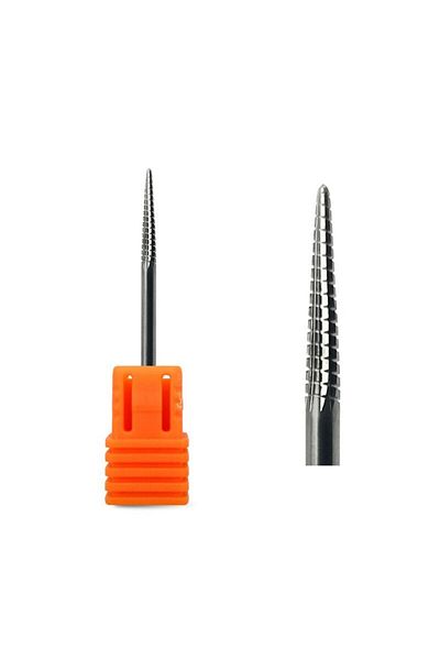 hytoos L0213p2s Cone Carbide Nail Drill Bits Rotary Manicure Cutters Gel Removal Nails Accessories