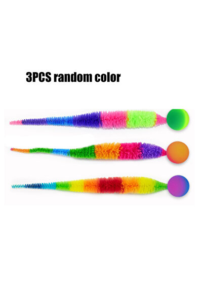 Choice 3 قطع من ألعاب القطط التفاعلية، دغدغة القطط، كرات ملونة نطاطة، لوازم القطط الأليفة، ألغاز مثيرة، ألعاب داخلية
