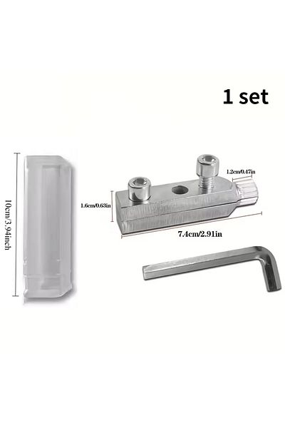Choice 1 Set Bathroom Tools Broken Wire Extractor Threading Tools Tap And Screw Remover Water-tap Angle Val