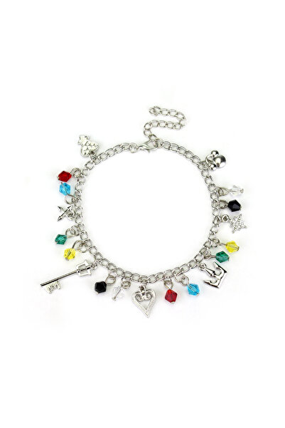 Choice A Classic Game Sora Kingdom Hearts Videogames Keyblade Vintage Charms Bracelet Bangles Chain Links .