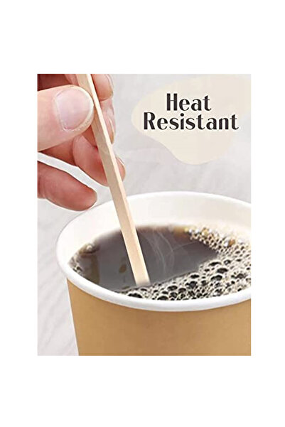 Choice 100PCS Coffee Stir Sticks Disposable Wooden Coffee Stirrers Hot Cold Drinking Stir Beverage Stir ...