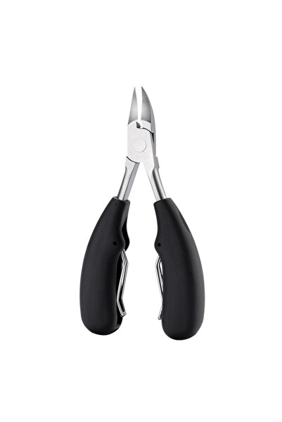 Choice مجموعة مقصات أظافر قطرية خاصة بأخدود أسود، كماشة باديكير منزلية