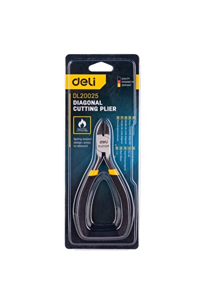 Deli كماشة قطرية صغيرة متعددة الاستخدامات من DeLi مقاس 5 بوصات، أداة يدوية مت...