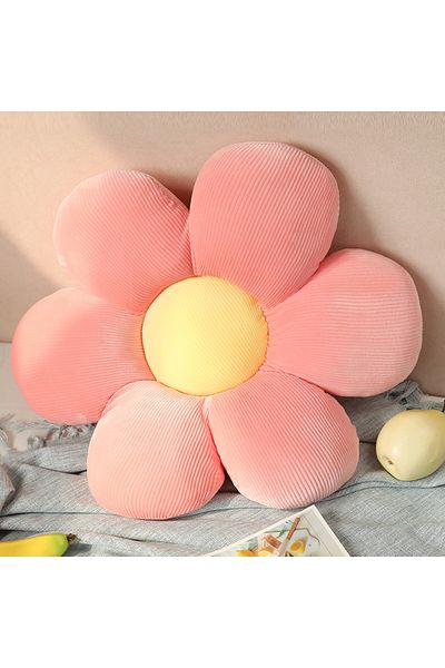 Choice About 40-45cm Pink-yellow 6 35/45cm Stuffed Six Petal Flower Cushion Girly Room Decor Sunflower Pill