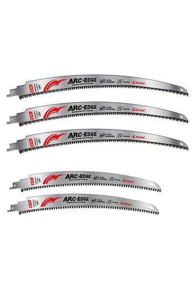 EZARC Wood Cutting 12inch And 15inch 12" & 15" 5pcs Reciprocating Saw Blade Set, Japanese Teeth Wood Pruni