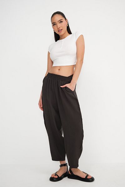 Addax Modal Shalwar Trousers - Pn0377-Pne