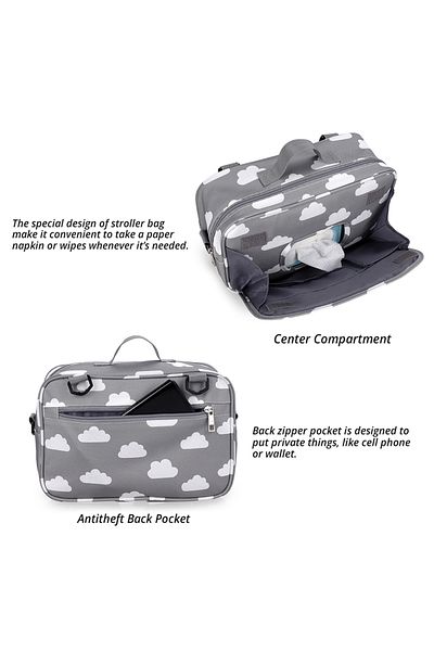 Generic Baby Diaper Changing Bag Set, Diaper Bag