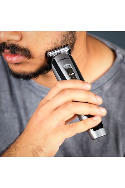 Olsenmark Rechargeable Hair & Beard Trimmer - IPX7 Waterproof - Ni-Cd Battery