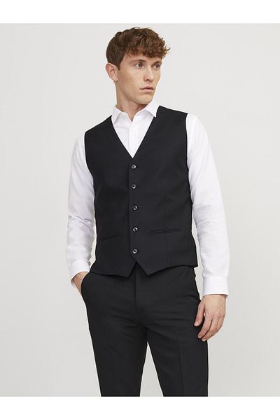 Jack & Jones Premium Weste JPRSOLARIS Slim Fit Anzugweste