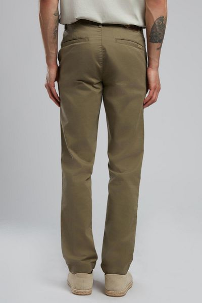 Lee Cooper Νέο ανδρικό υφαντό παντελόνι Chino 2 Χακί