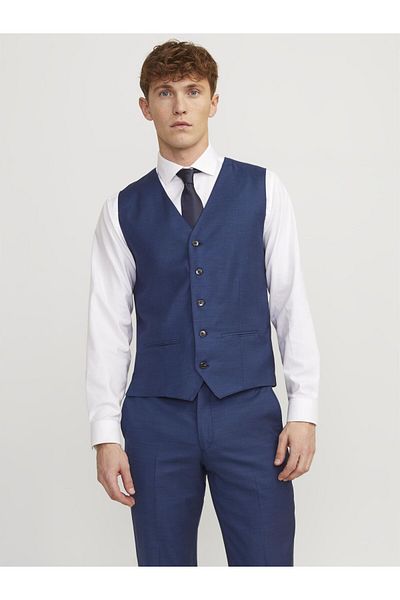 Jack & Jones Premium Weste JPRSOLARIS Slim Fit Anzugweste