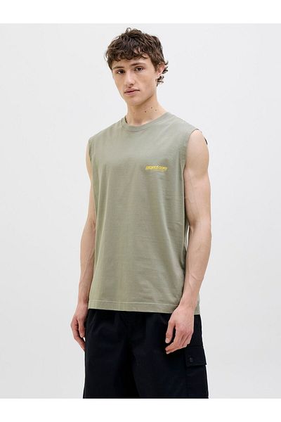 Jack & Jones Tanktop Gedruckt Rundhalsausschnitt Tanktop