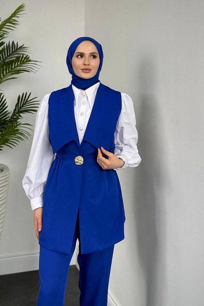 MERVEN AKYÜZ Σετ αεροπορικής εταιρείας Sax - Σετ γιλέκου Ilay