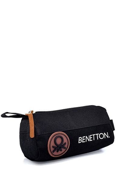 United Colors of Benetton Retro Benetton Boy Oval Pen Holder Black 13079