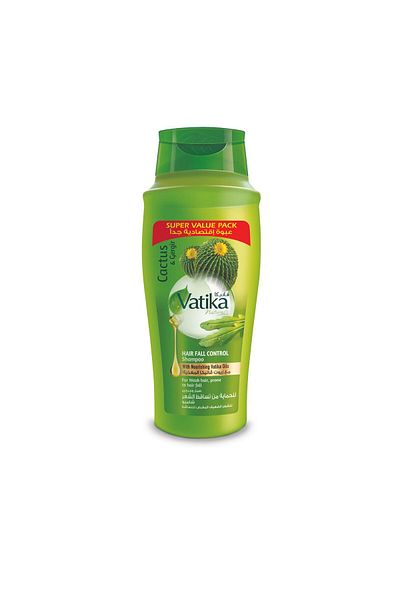 Vatika Naturals Hair Fall Control Shampoo With Nourishing Vatika Oils For Weak Prone to Hair Fall