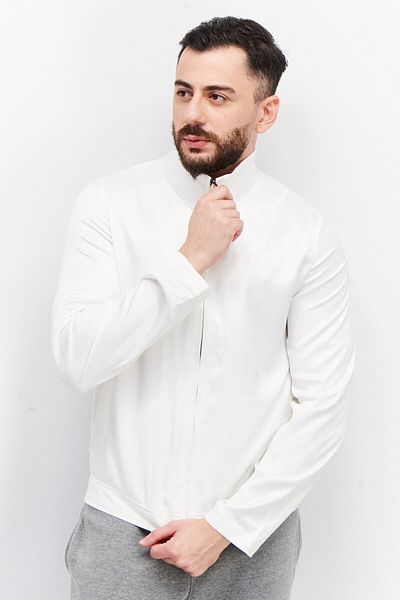 Asos Design Men Plain Windbreaker Jacket , White