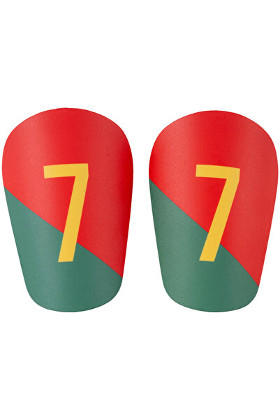 APWIKOGER واقي ساق لكرة القدم الصغيرة مقاس 8×5 سم، لون أحمر، زوج واحد، واقي س...