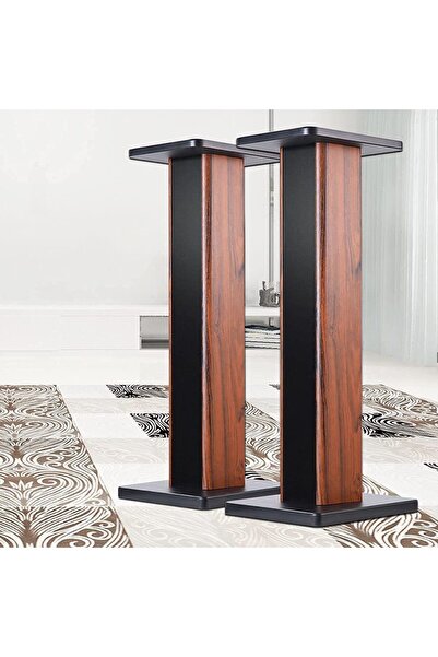 FlashHawk حامل مكبر صوت 70 سم - يدعم 100 رطل، مسامير قابلة للتعديل، متوافق مع Bose وPolk وSony وغيرها