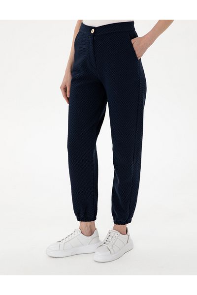 Pierre Cardin Navy Blue Jogger Fit Sweatpants 50297842 -Vr033