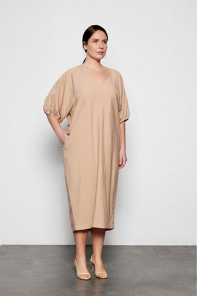 LUOKK Vivien Oversize Puffy Sleeve Beige