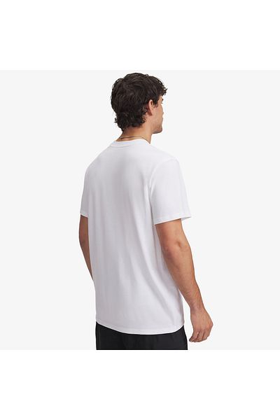 Under Armour Ανδρικό λευκό μπλουζάκι με λογότυπο Curry Heavyweight