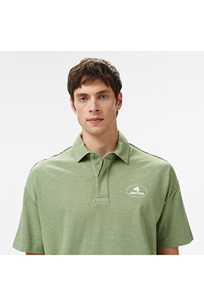 United 4 United4 Ozone Men's Green Polo