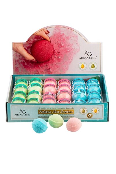 Argan Cure Pedikür Nem Bombası Topu 24 Adet