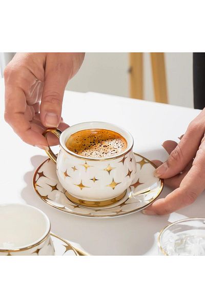 decovien 6 Persons Porsema Coffee Cup Set