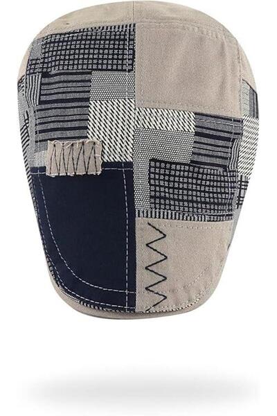 valkyrie Ανδρικό ανδρικό καπέλο σε στυλ St Style Kab Loose Canvas Asymmetric Grey Cap