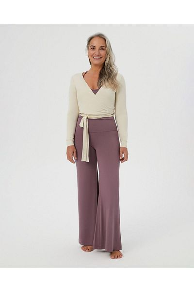 Ayma Active Yoga Pants with Lilac Shorts Thin Draped Yoga Pants