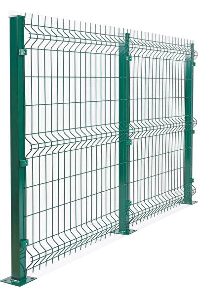 bodur tel Panel Çit Takımı (Çubuklu) 5x15 - 150 Cm