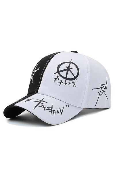valkyrie Unisex Trucker Hat - Metal Buckle, Adjustable Baseball Black White