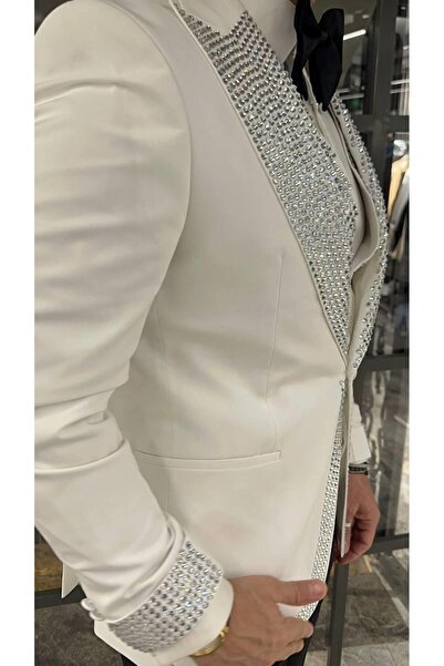 Fc Plus TAŞLI YELEKLİ TAKIM ELBİSE