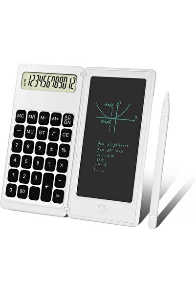 valkyrie C5 Dijital Çizim Ekranlı Bilimsel Fonksiyonlu E-writer Hesap Makinesi Katlanabilir Sessiz T