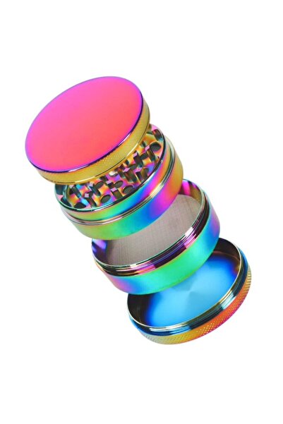 valkyrie 63 Mm 4 Katmanlı Mıknatıslı Çinko Alaşım Herbal Grinder Baharat Bitk...
