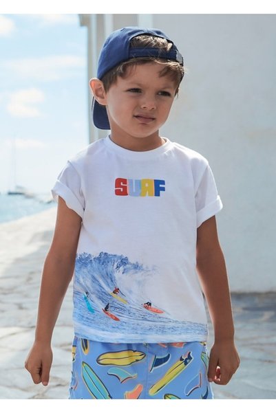 MAYORAL Men's T-Shirt-Short Sleeve'Wave'