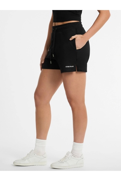 Guess Jeans GJ REG EMBRO SHORTS Kadın Siyah Şort W5GD0OK68I4-JBLK