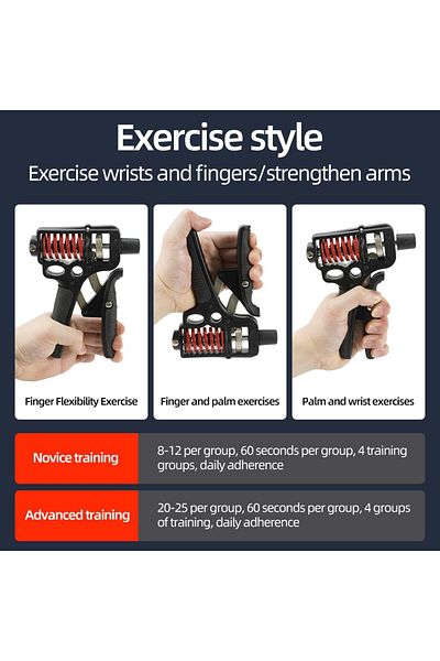 valkyrie 5-165kg Professional Hand Wrist And Arm Strengthener Grip Exerciser Adjustable Hand Ya