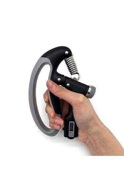 valkyrie Adjustable Hand Spring Wrist Arm Finger Strengthener with 10-100kg Automatic Counter