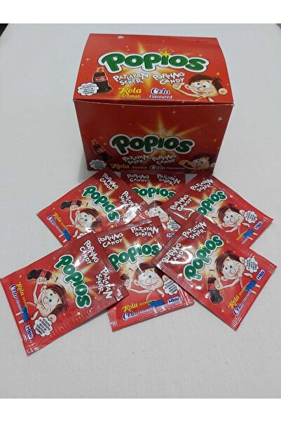 Hleks Patlayan Şeker Popios Kolalı 4 Gr X 40'lı