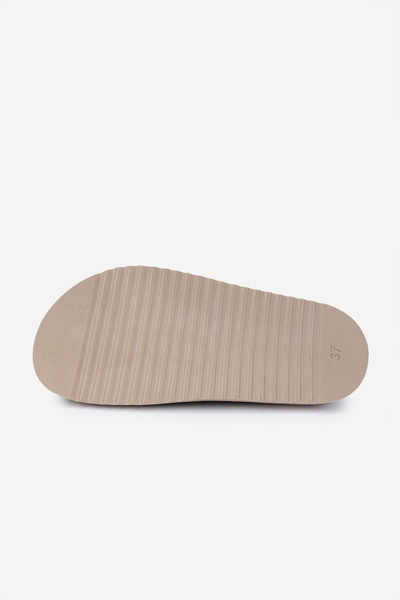 Valmenti Women's Genuine Leather Flat Slippers