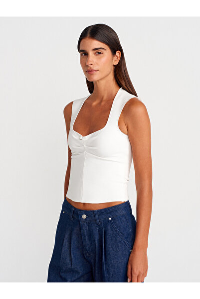 Dilvin 31703 Λεπτομέρεια με κορδόνι-Εκρού