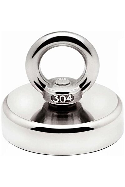 valkyrie D48 Güçlü Neodyum Mıknatıs 48mm 75kg Askılı Fishing Salvage Magnet