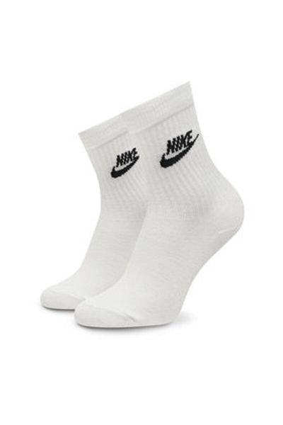 Nike Set de dama Nike de 3 perechi de sosete inalte DX5025 alb
