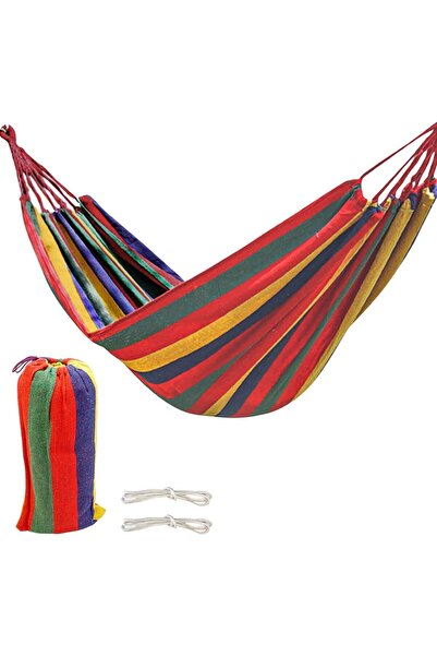 valkyrie Tek Kişilik 240x80cm Çantalı Kanvas Hamak Çantalı