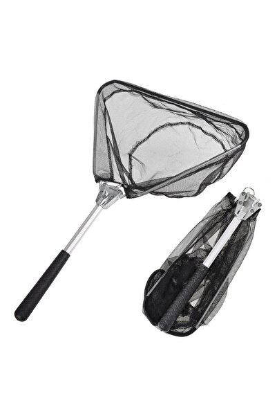 valkyrie Katlanabilir Balık Kepçesi - Kısa Saplı Portatif Kepçe - Tekne Ve Kıyı Balıkçılığı Için Ide