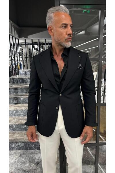 Fc Plus YARIM ASTAR MONO YAKA YÜNLÜ CEKET