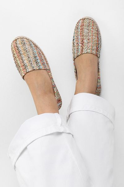 Shoeberry Damen-Espadrille aus farbigem Korbgeflecht von Virlan